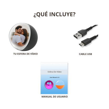 Bola de Video Personalizable 3D