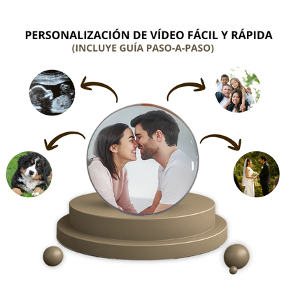 Bola de Video Personalizable 3D
